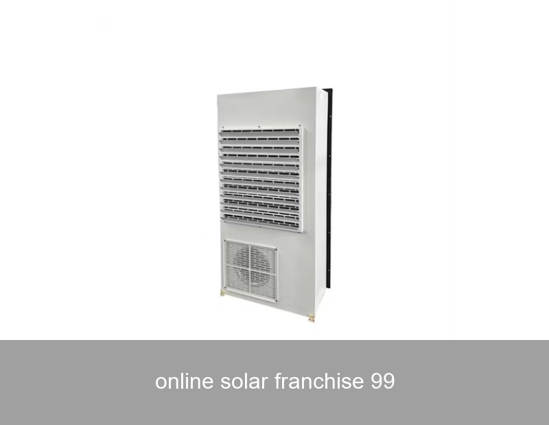 online solar franchise 99