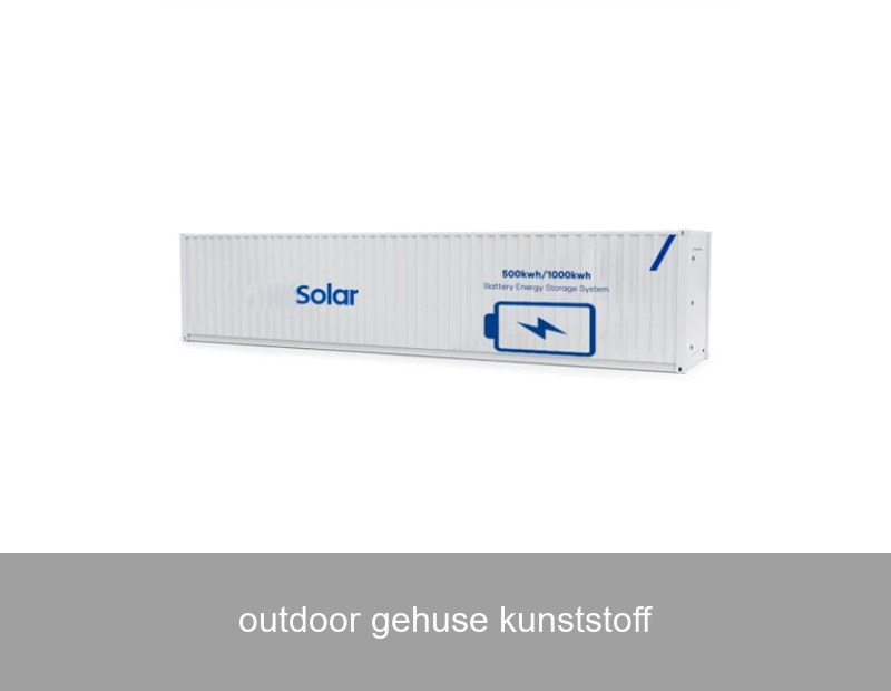 outdoor gehuse kunststoff