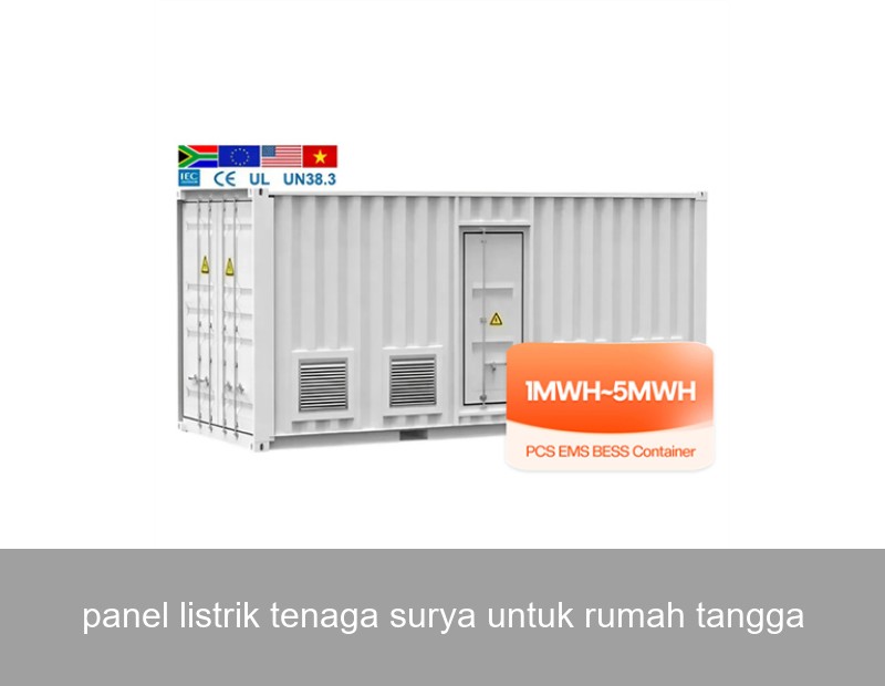 panel listrik tenaga surya untuk rumah tangga