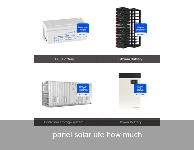 panel solar ute how much