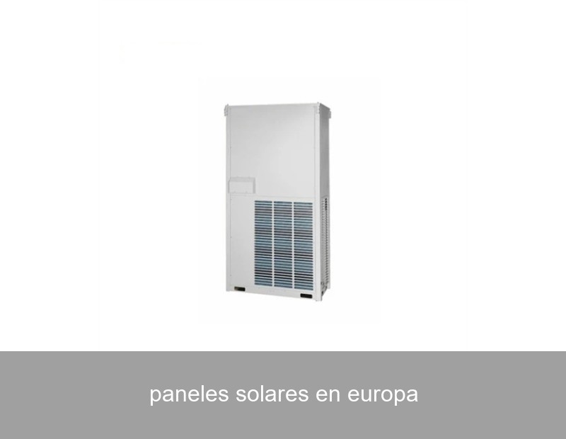 paneles solares en europa