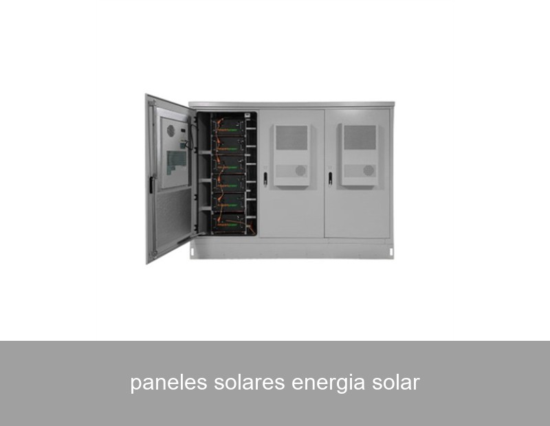 paneles solares energia solar