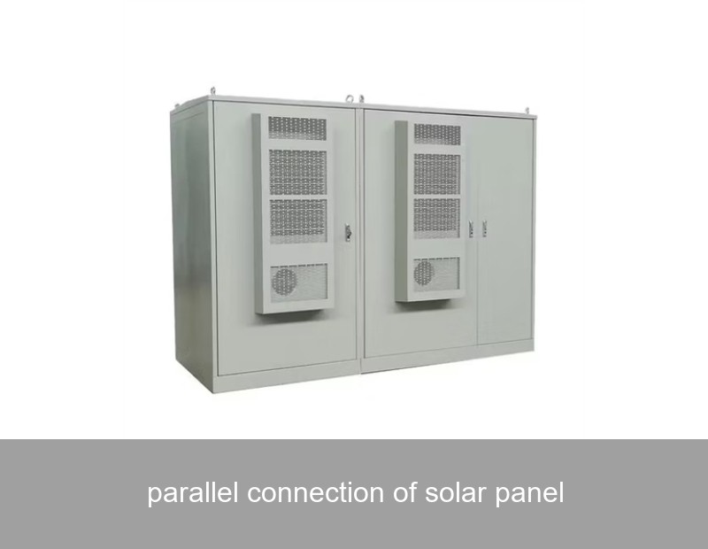 parallel connection of solar panel