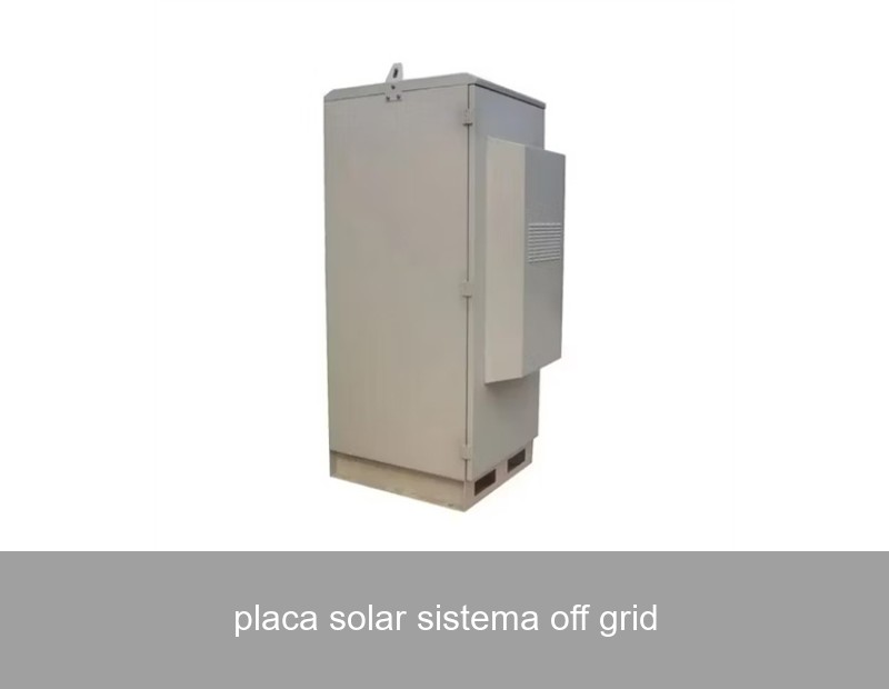 placa solar sistema off grid
