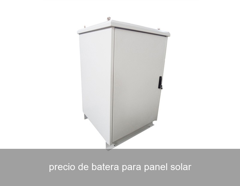 precio de batera para panel solar