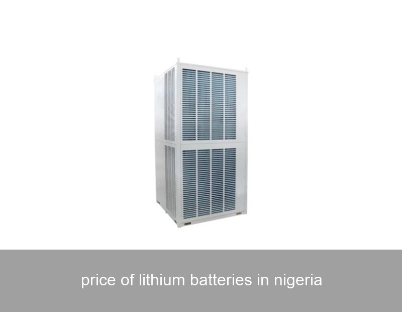 price of lithium batteries in nigeria
