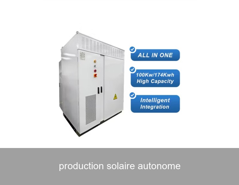 production solaire autonome
