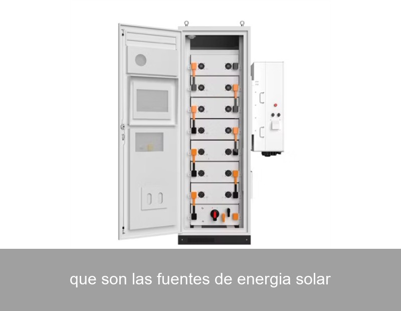 que son las fuentes de energia solar