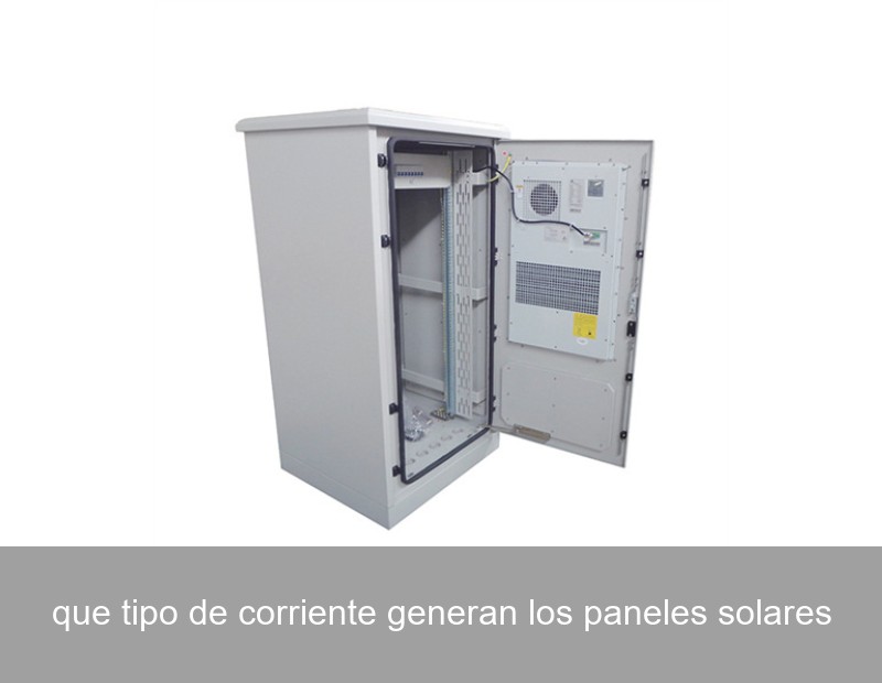 que tipo de corriente generan los paneles solares