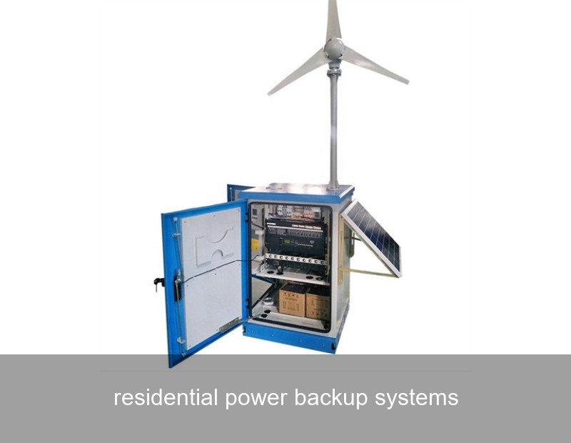 residential power backup systems