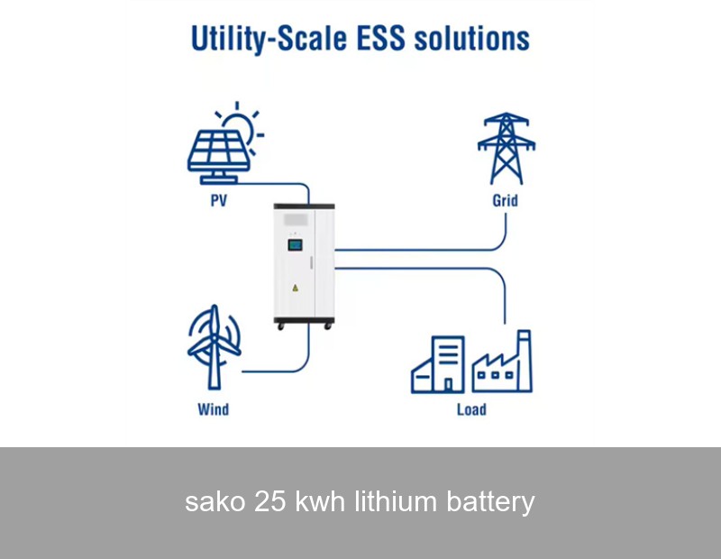 sako 25 kwh lithium battery
