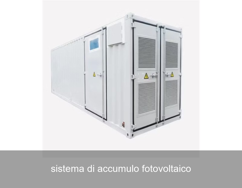 sistema di accumulo fotovoltaico