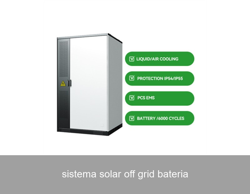 sistema solar off grid bateria