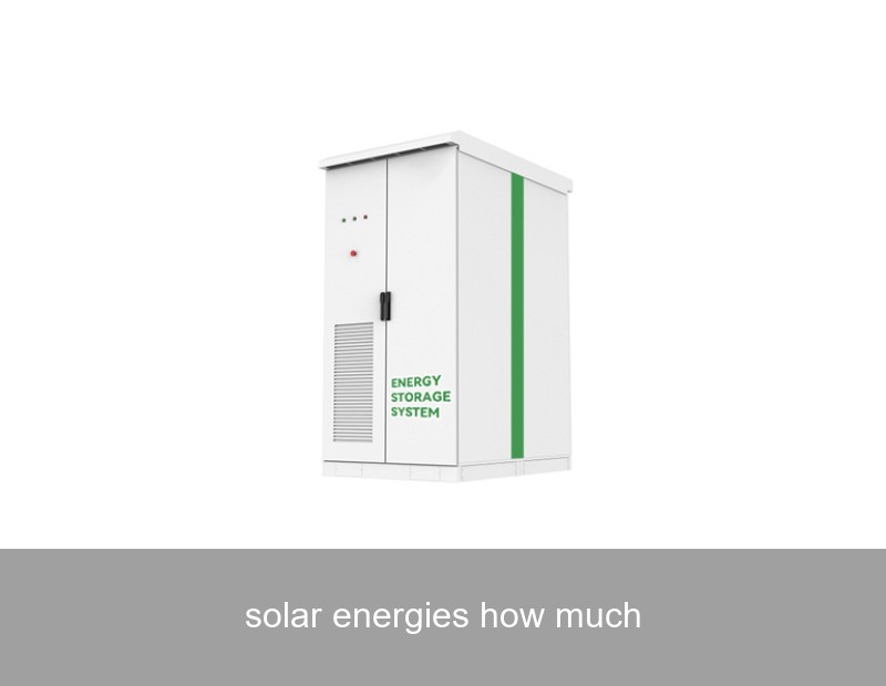 solar energies how much
