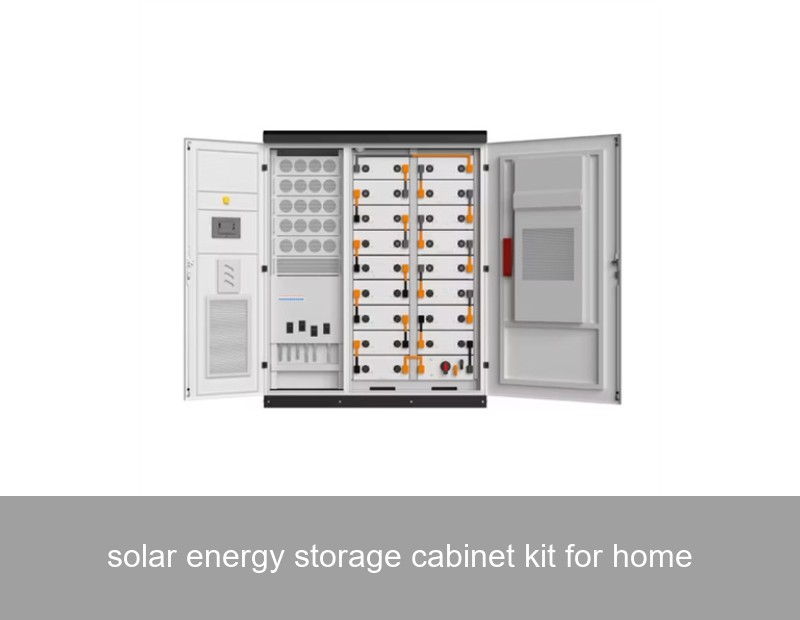solar energy storage cabinet kit for home