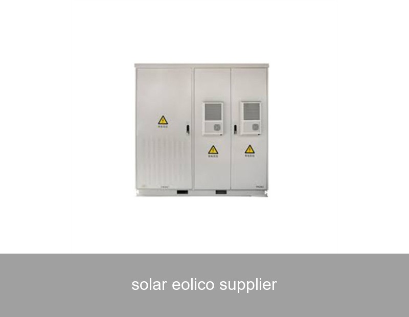 solar eolico supplier