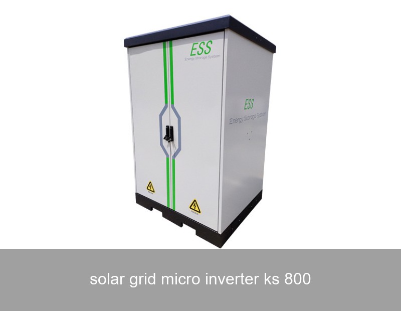 solar grid micro inverter ks 800