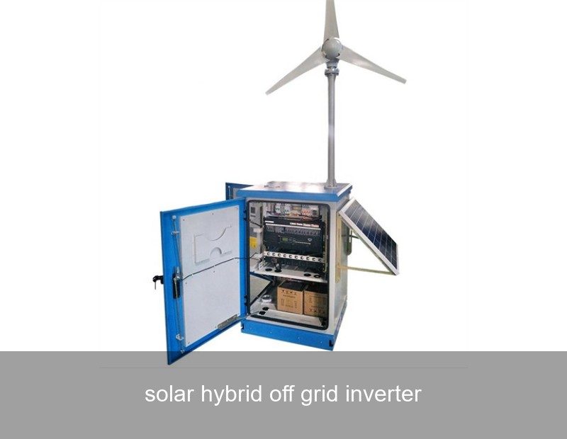 solar hybrid off grid inverter