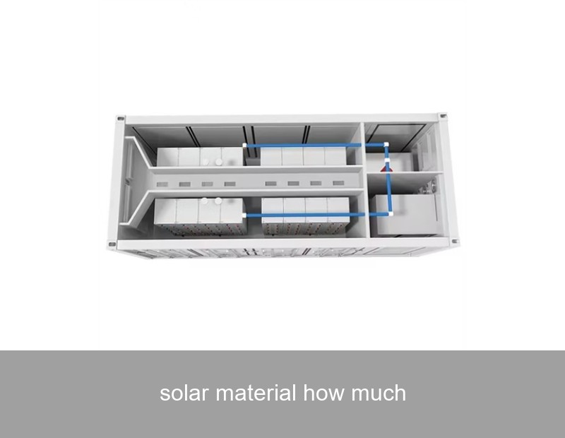 solar material how much