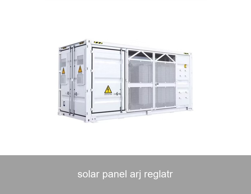 solar panel arj reglatr