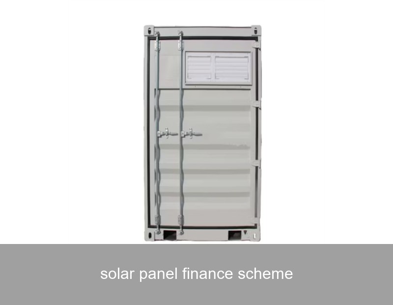 solar panel finance scheme