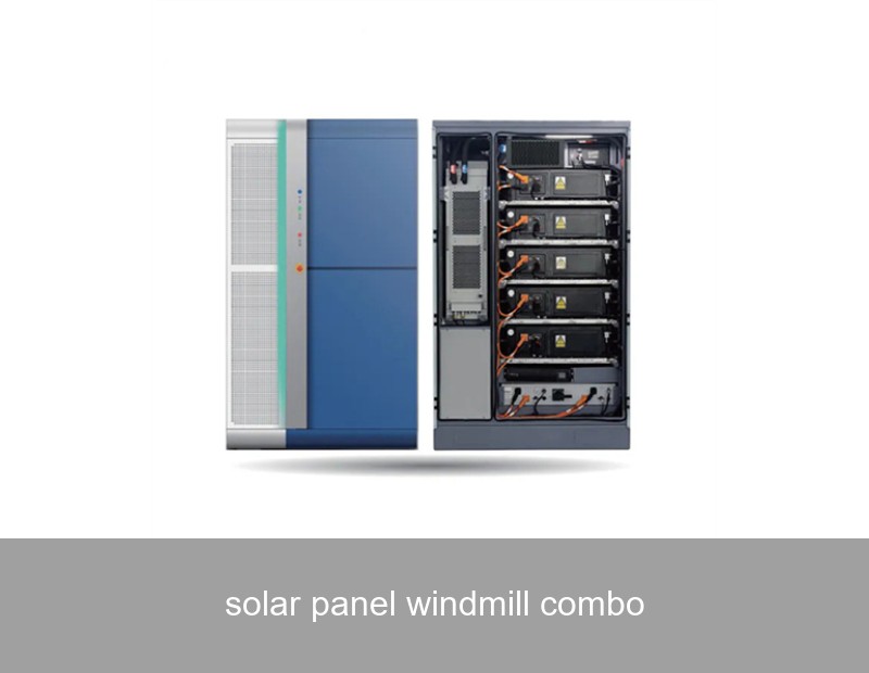 solar panel windmill combo