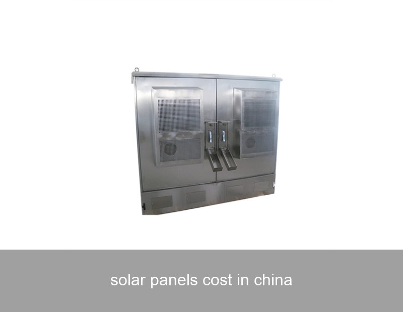 solar panels cost in china