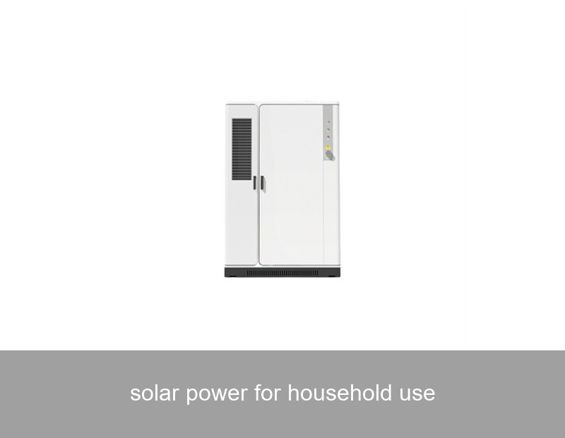 solar power for household use