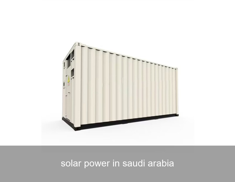 solar power in saudi arabia