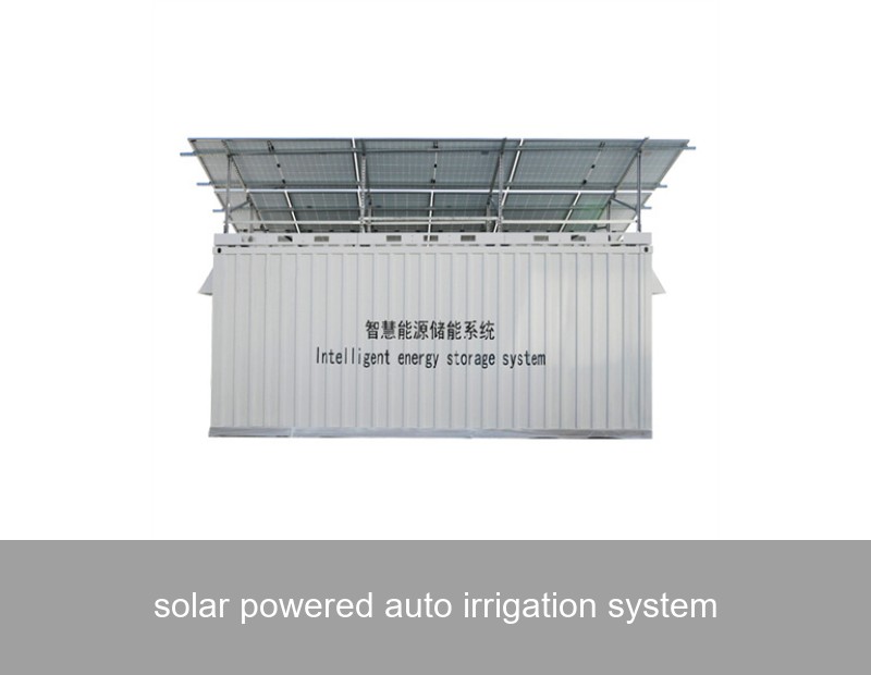 solar powered auto irrigation system