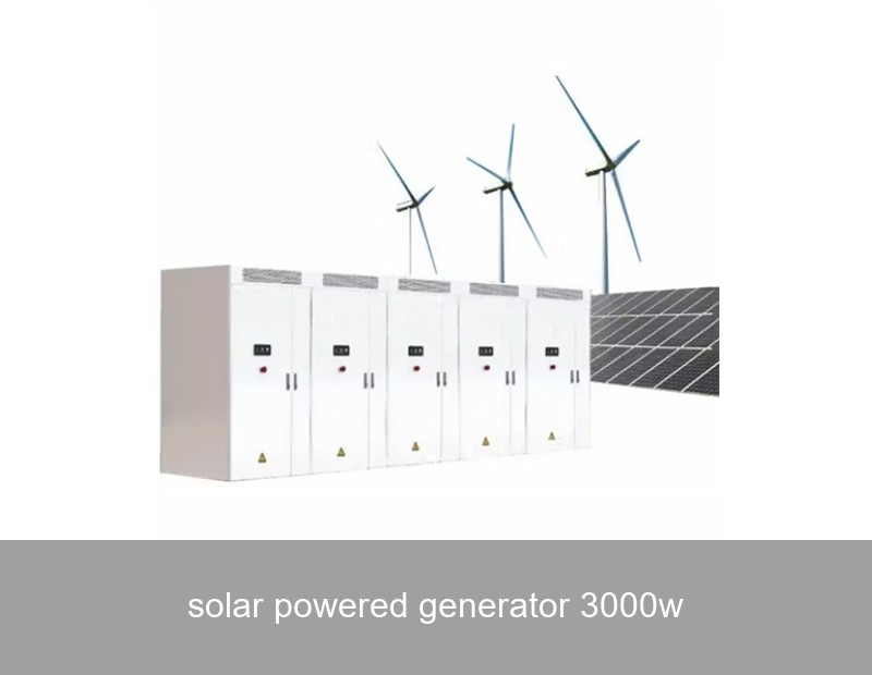 solar powered generator 3000w