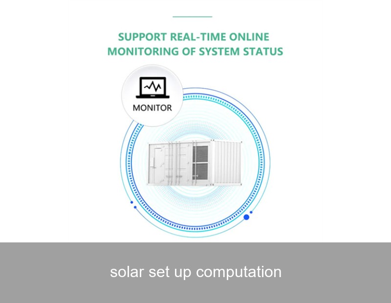 solar set up computation