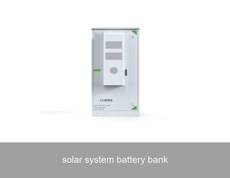 solar system battery bank