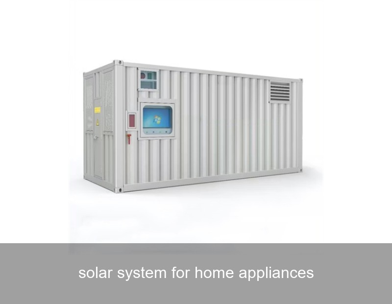 solar system for home appliances