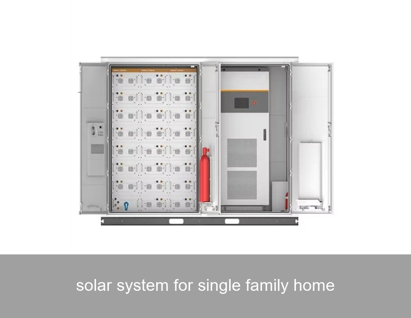 solar system for single family home