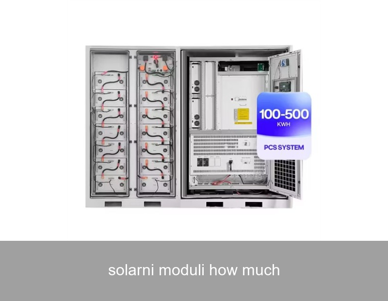 solarni moduli how much
