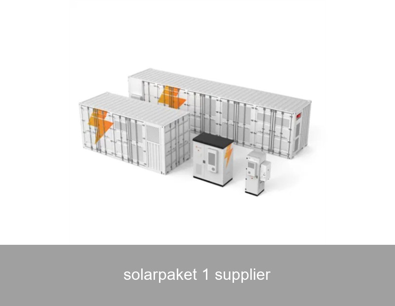 solarpaket 1 supplier