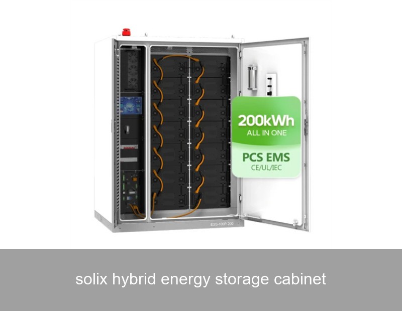 solix hybrid energy storage cabinet