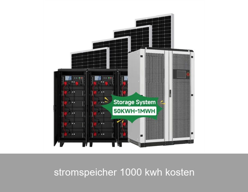 stromspeicher 1000 kwh kosten
