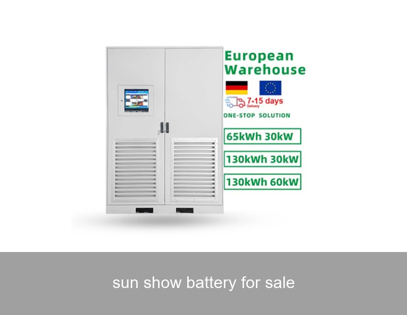 sun show battery for sale