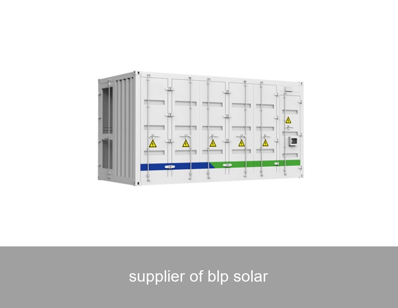 supplier of blp solar