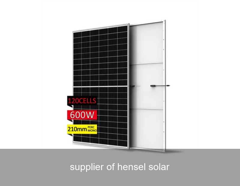 supplier of hensel solar