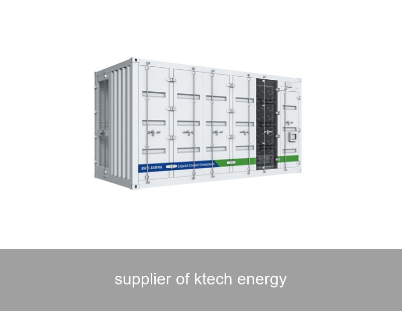 supplier of ktech energy