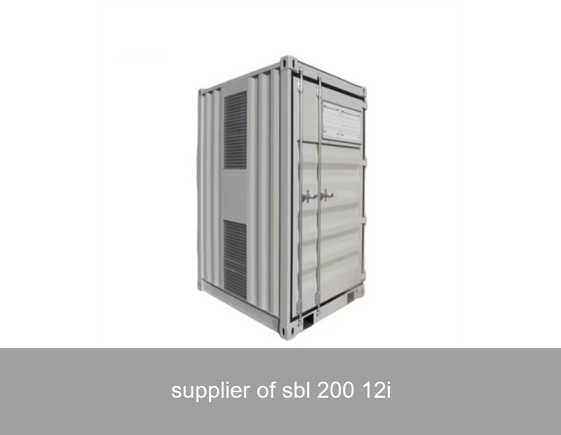 supplier of sbl 200 12i