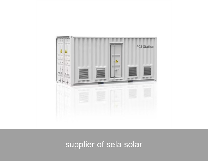 supplier of sela solar