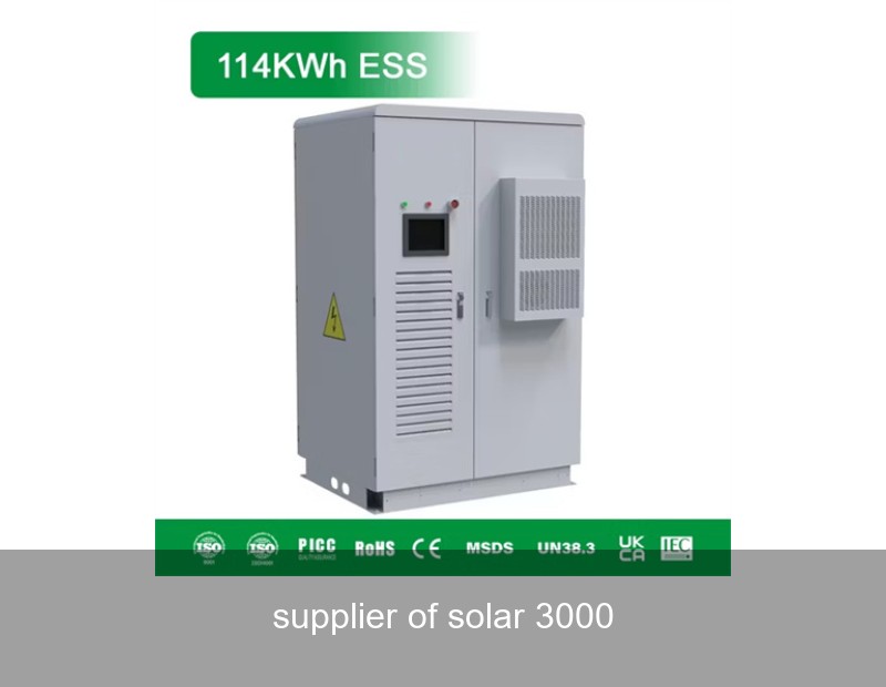 supplier of solar 3000