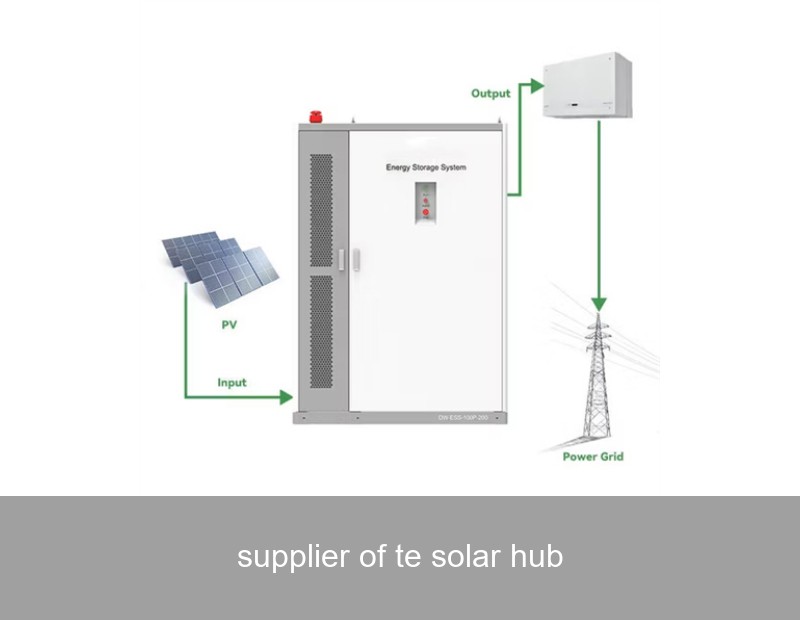 supplier of te solar hub
