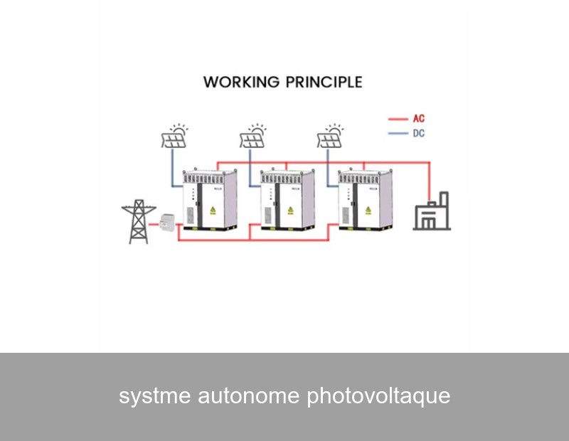 systme autonome photovoltaque