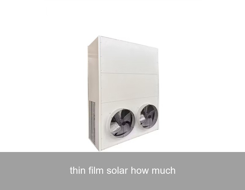 thin film solar how much
