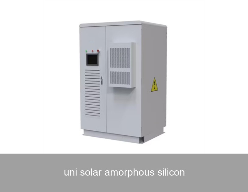 uni solar amorphous silicon